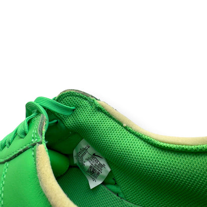 NIKE AIRFORCE 1 X OFF-WHITE LOW TOP SNEAKER BROOKLYN GREEN UK11 | UK 11, Green