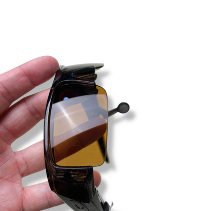 Vintage Oakley O ROKR Brown Smoke Sunglasses