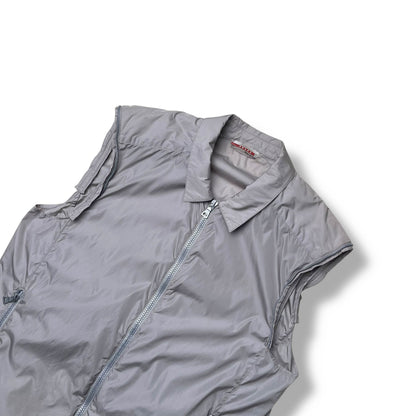 Vintage Prada Sport Moto Vest (M)