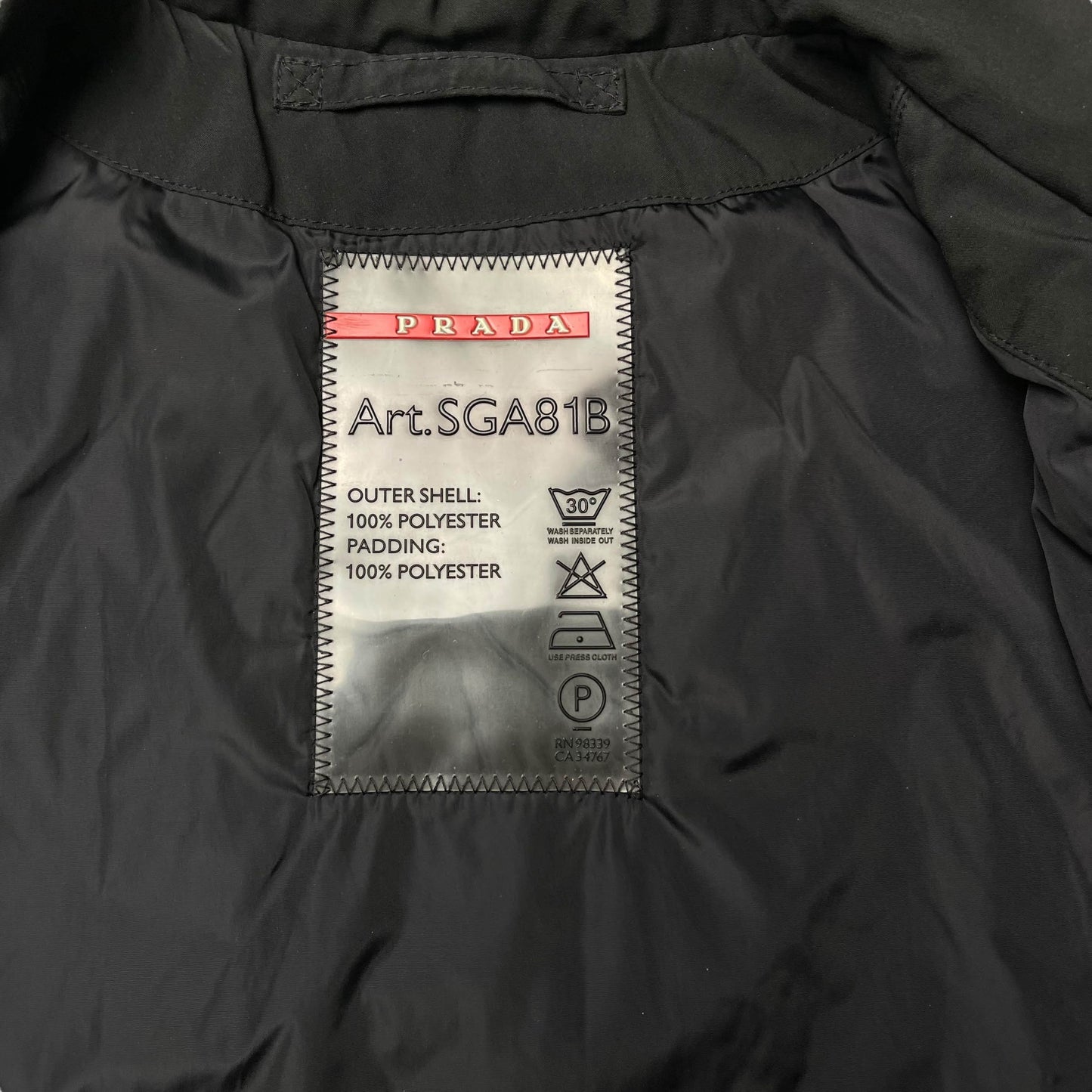 Prada Sport Windstopper Technical Vest (M)