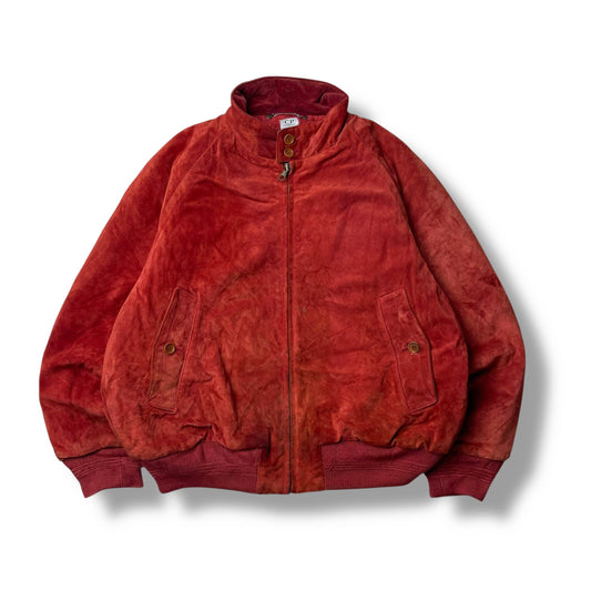 Vintage CP Company Suede Bomber Jacket (L)
