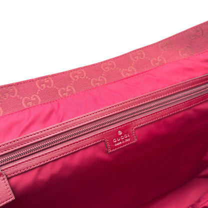 GUCCI GG TOTE BAG ANCORA RED L | O/S, Red