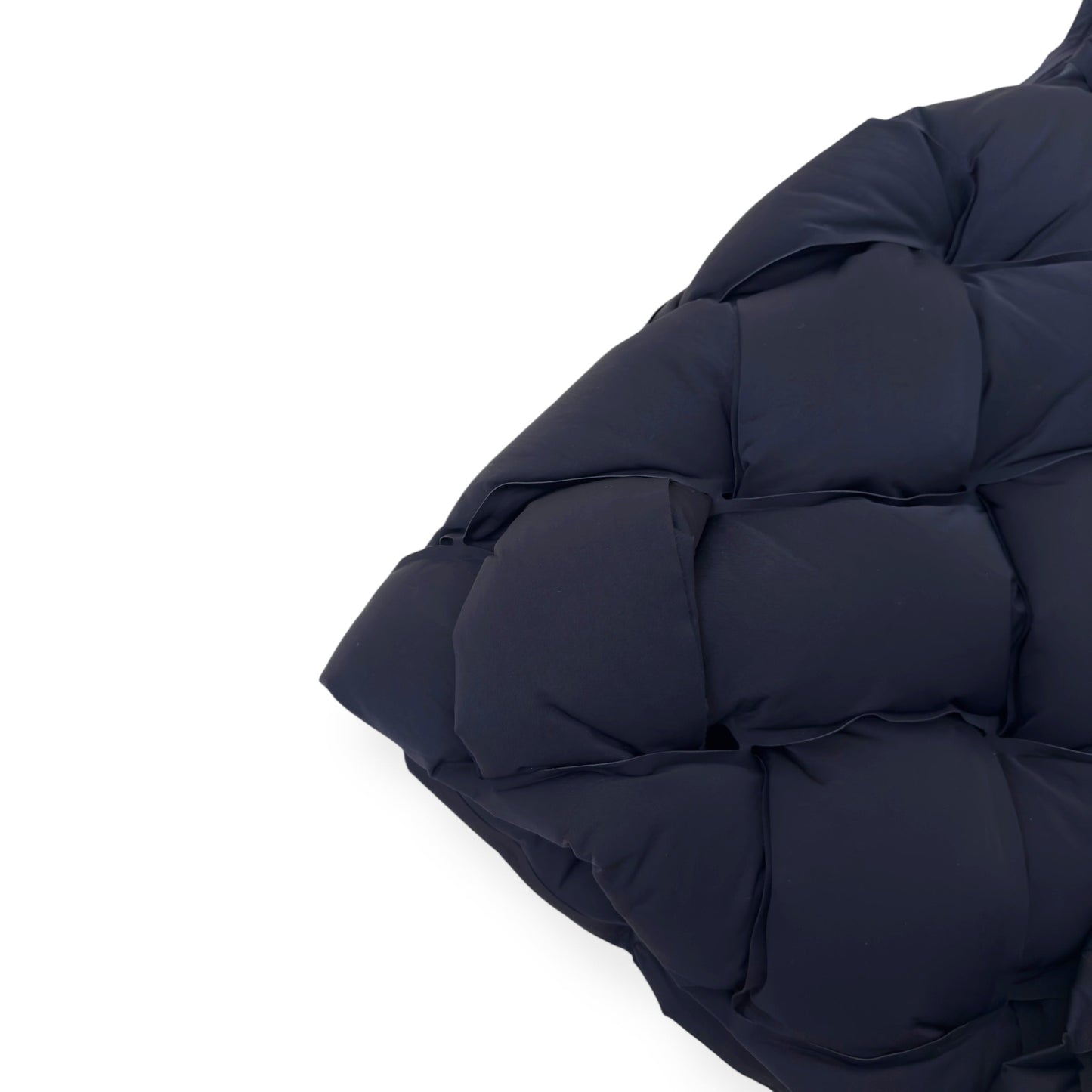 BOTTEGA VENETA TECH PADDED SHELL PUFFER VEST BLACK L | Large, Black