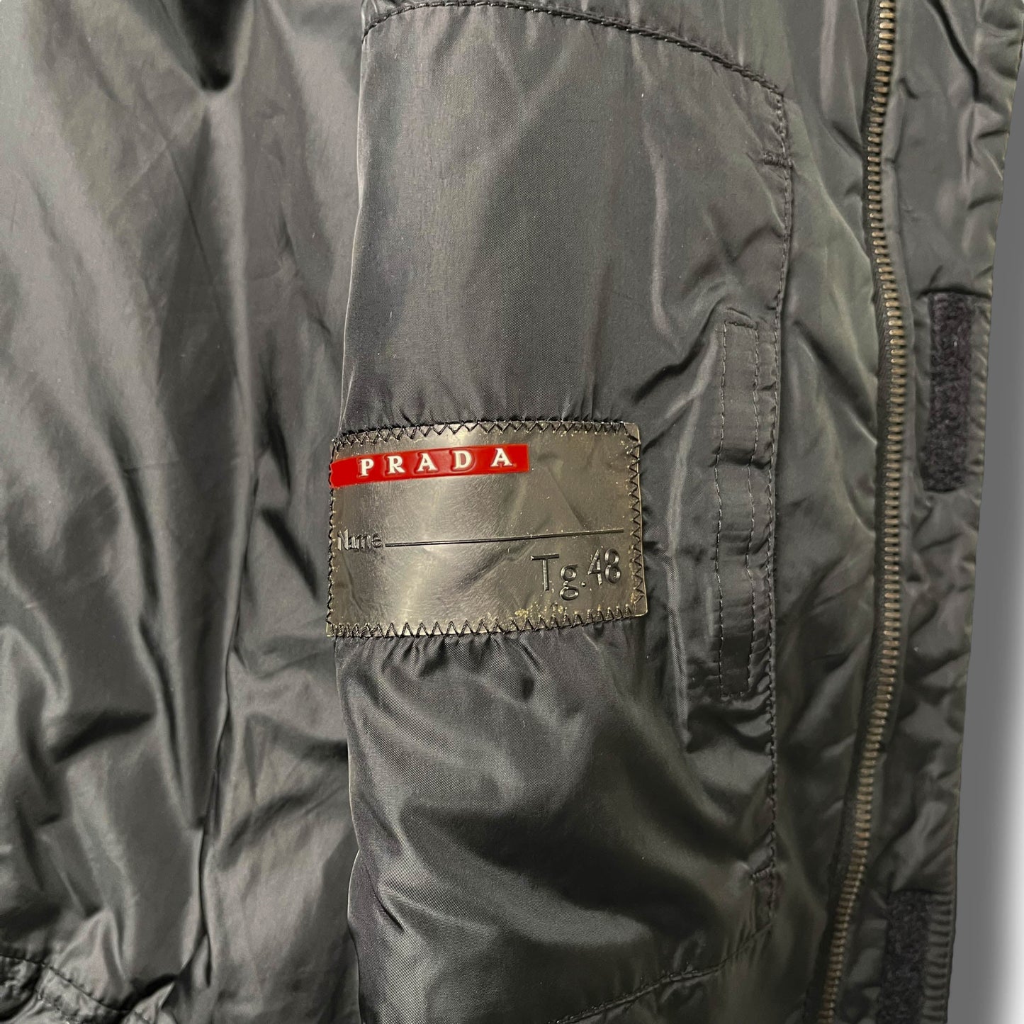 Prada Sport Wool Trench Coat (M)