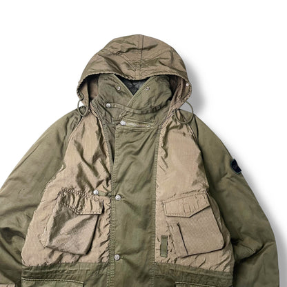 Stone Island AW1988 Raso Gommato Ripstop Nylon Jacket (L)