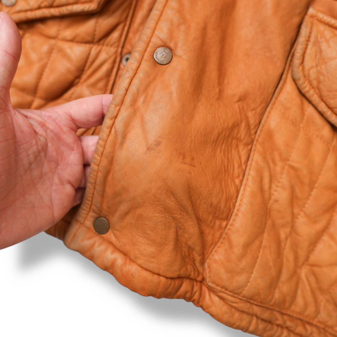 Vintage CP Company Leather Parka (XXL)