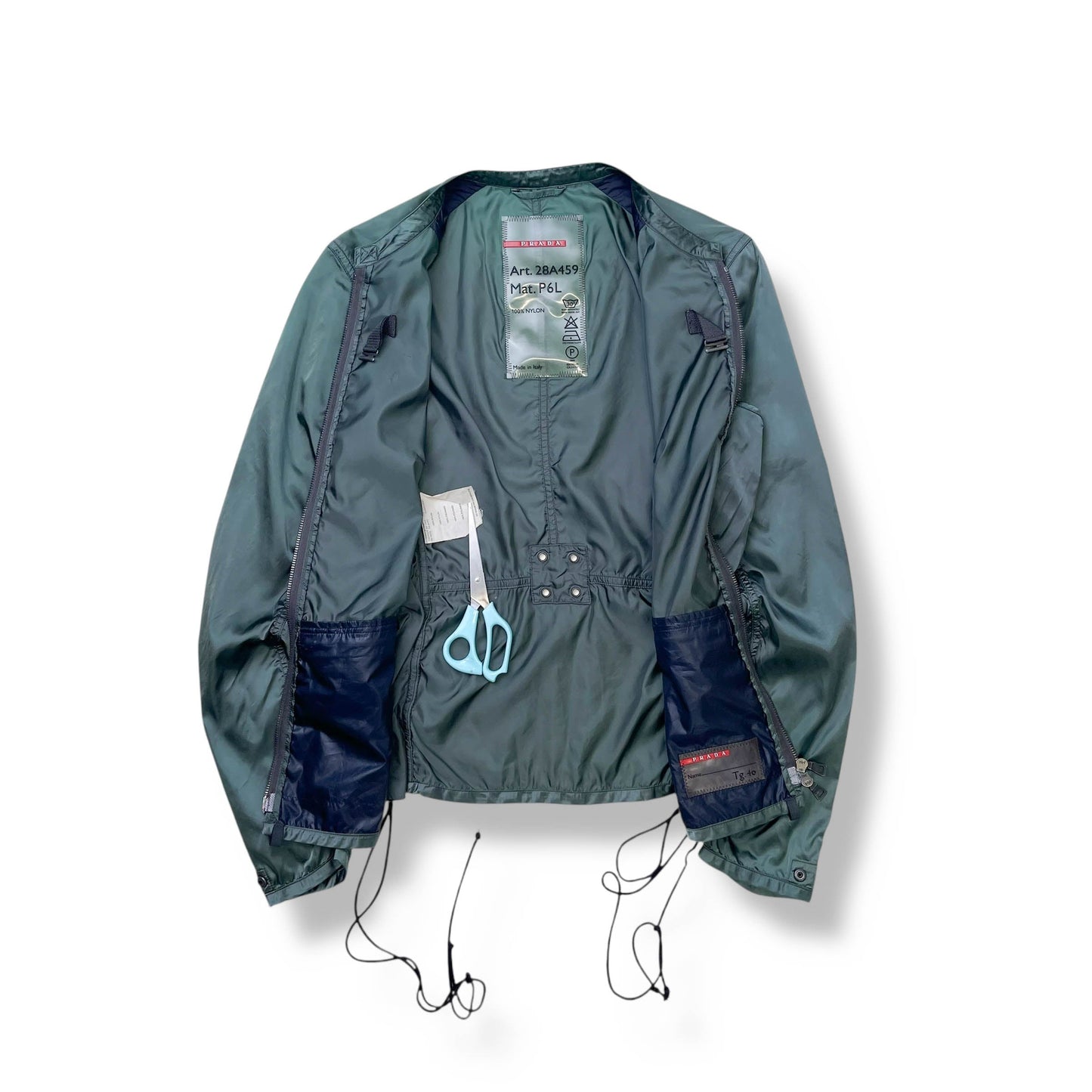 Womens Vintage Prada Bondage Jacket (S)