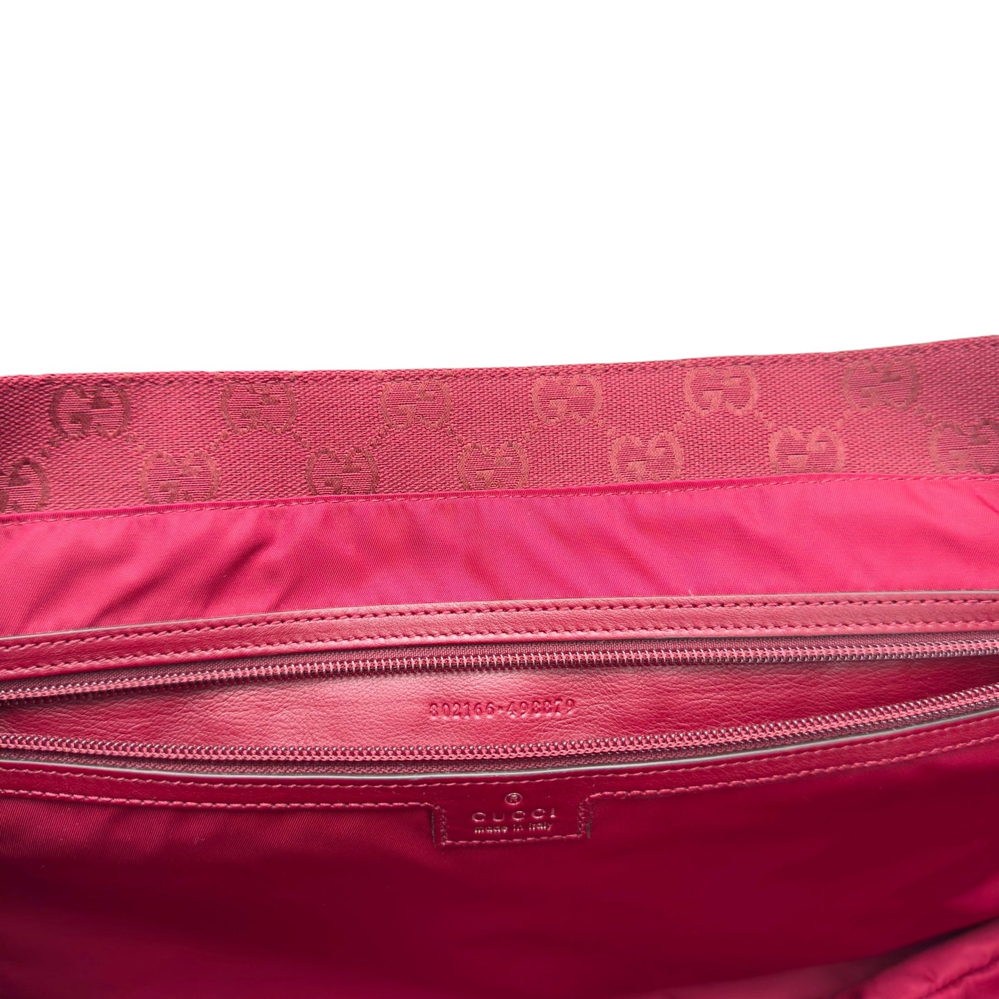 GUCCI GG TOTE BAG ANCORA RED L | O/S, Red