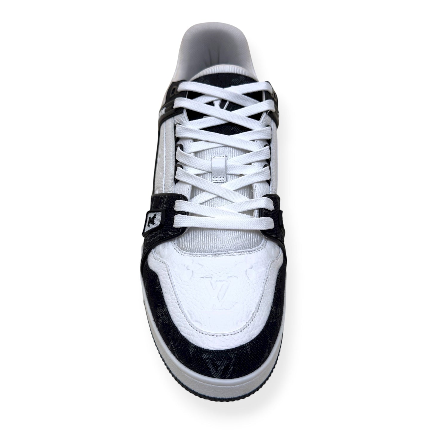 LOUIS VUITTON DENIM LV TRAINER LUXURY BLACK UK11 | UK 11, Black