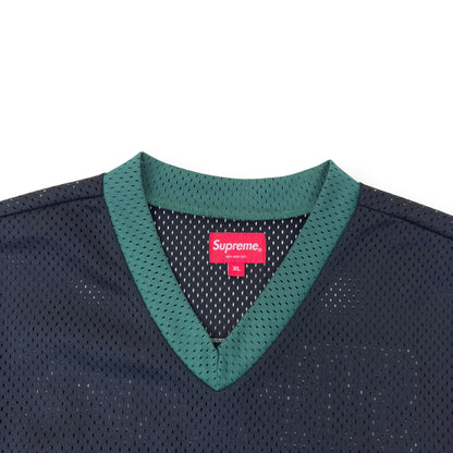 SUPREME ANKH HOCKEY LONG-SLEEVE JERSEY BLACK / GREEN XL | XL, Black