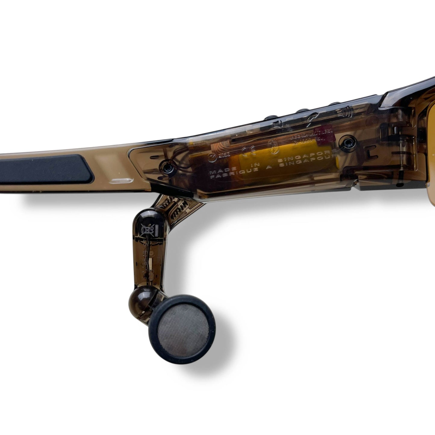 Vintage Oakley O ROKR Brown Smoke Sunglasses