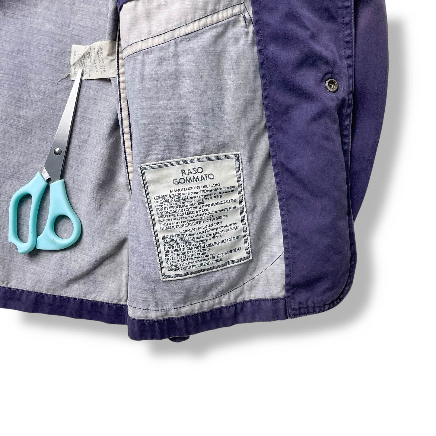 Vintage Stone Island Raso Gommato Jacket (M)