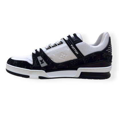 LOUIS VUITTON DENIM LV TRAINER LUXURY BLACK UK11 | UK 11, Black