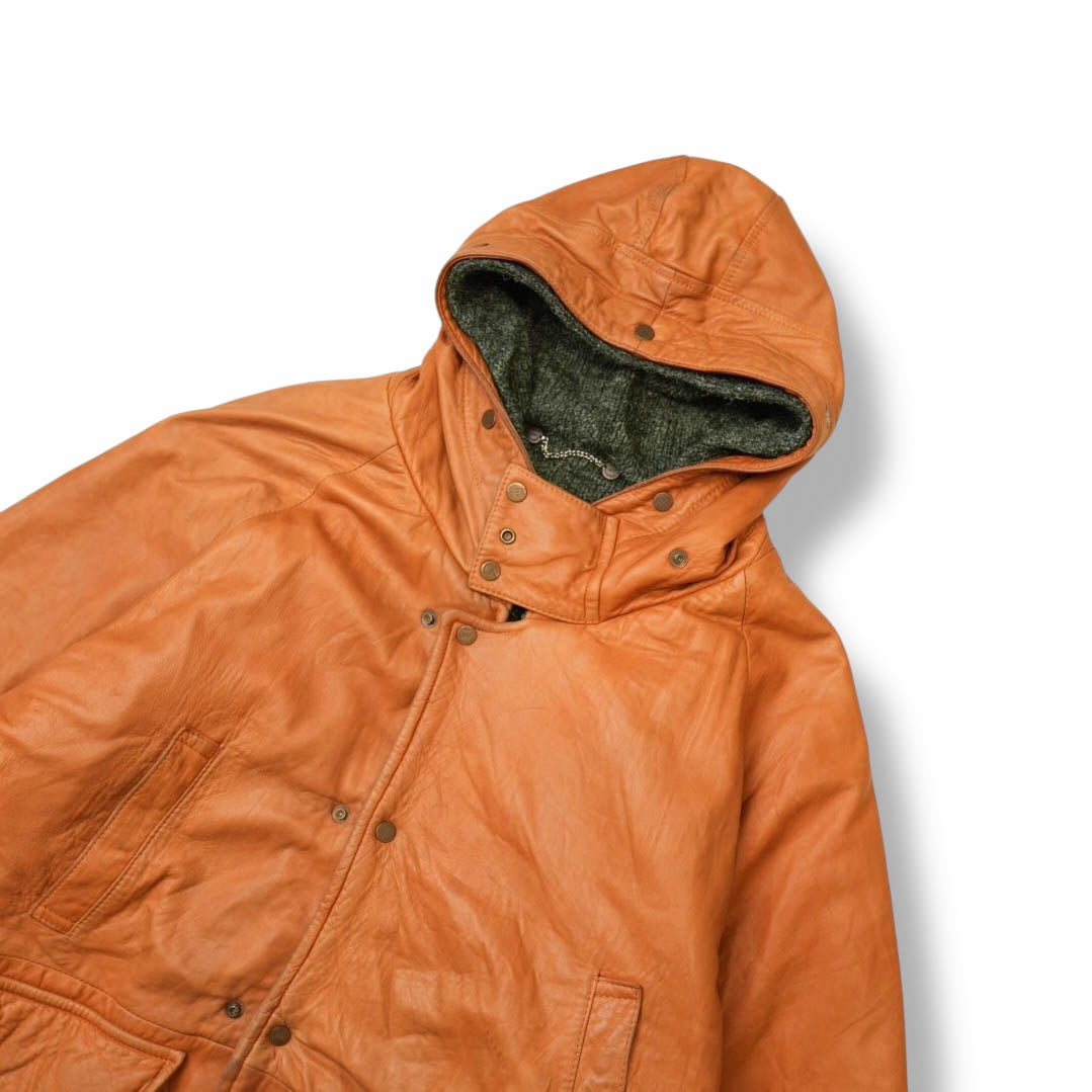 Vintage CP Company Leather Parka (XXL)