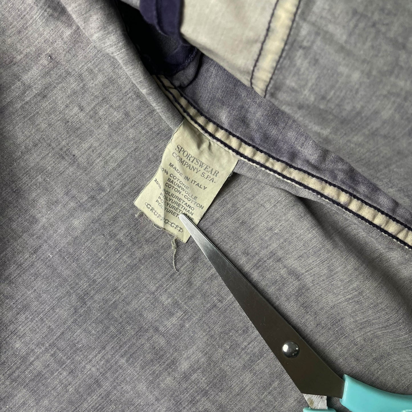 Vintage Stone Island Raso Gommato Jacket (M)