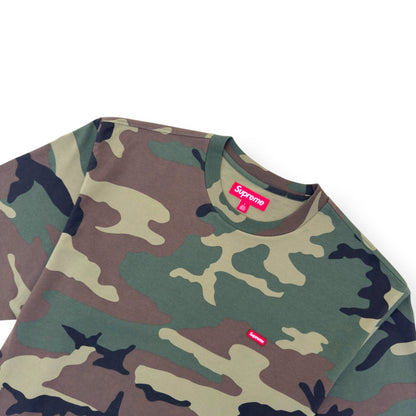 SUPREME BOX LOGO T-SHIRT WOODLAND CAMO L | Large, Camo