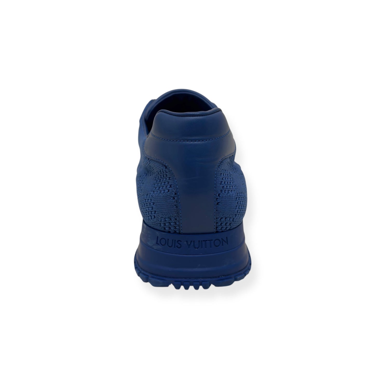 LOUIS VUITTON DAMIER MESH RUN AWAY SNEAKER BLUE UK9.5 | UK 9.5, Blue