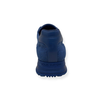 LOUIS VUITTON DAMIER MESH RUN AWAY SNEAKER BLUE UK9.5 | UK 9.5, Blue