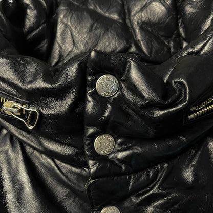 Vintage Armani Leather Lined Jacket (XL)