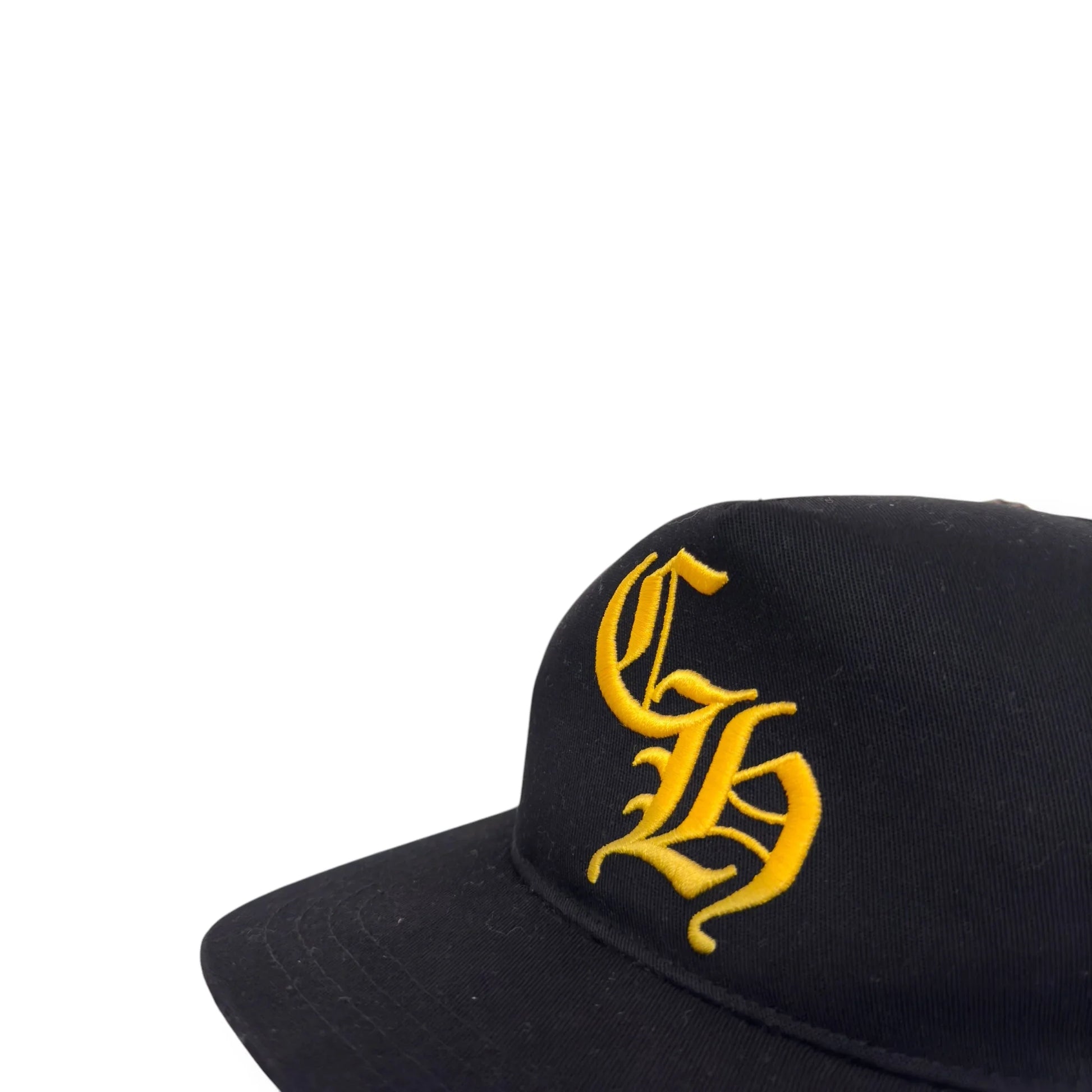 CHROME HEARTS CH BASEBALL CAP BLACK YELLOW O/S – Known Source