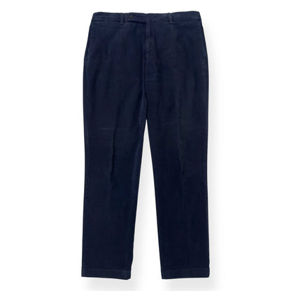 THOM SWEENEY COTTON TROUSERS BLUE 52 / L | Large, Blue