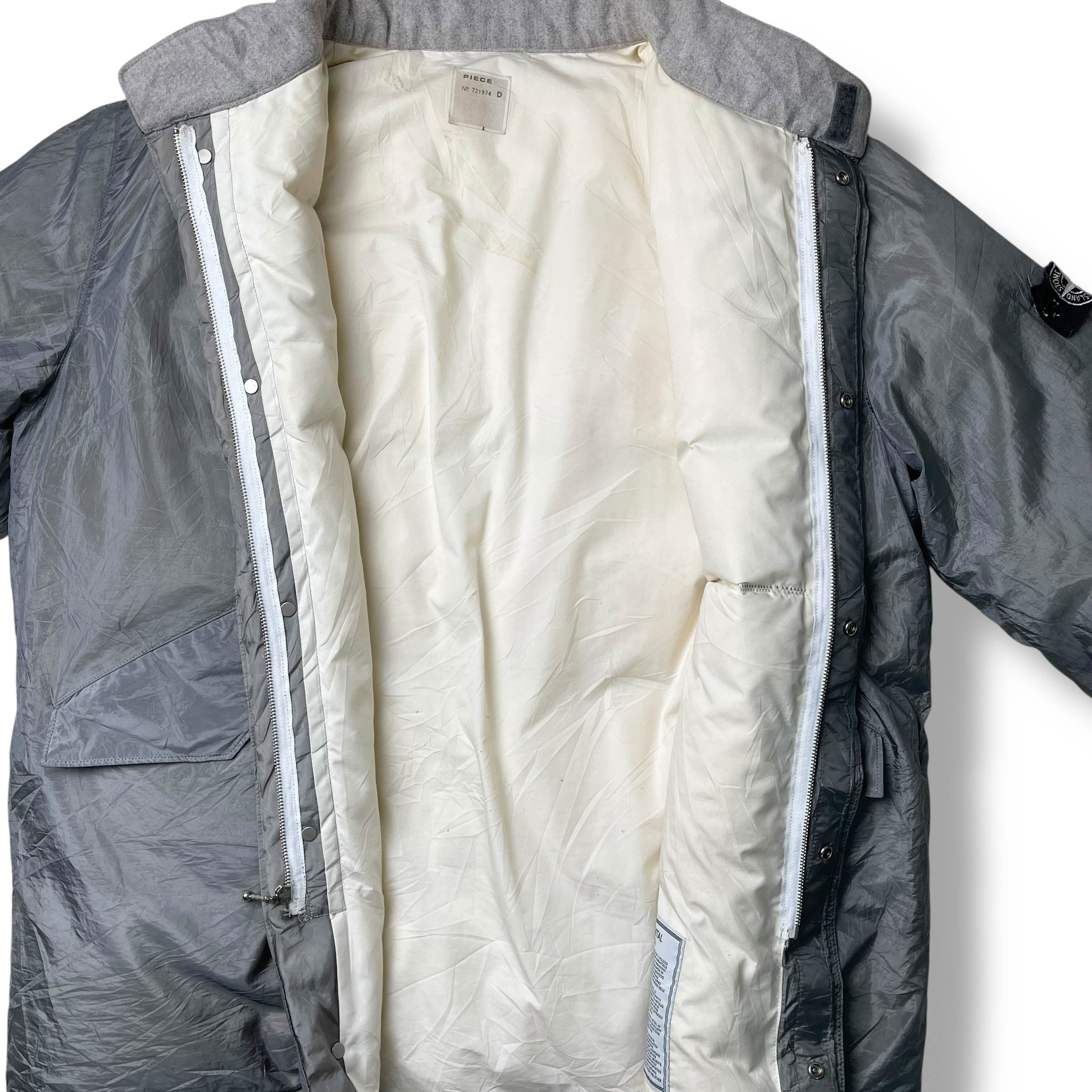 Vintage Stone Island Pure Metal Shell Jacket (XXL) – Known Source