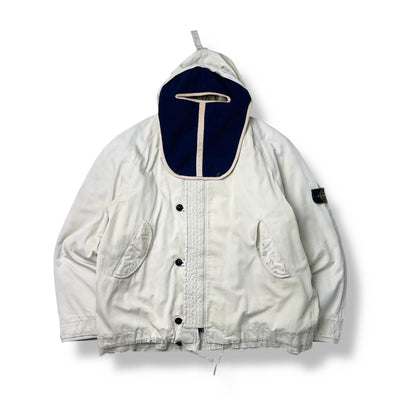 Vintage Stone Island Raso Gommato Balaclava Jacket (L)