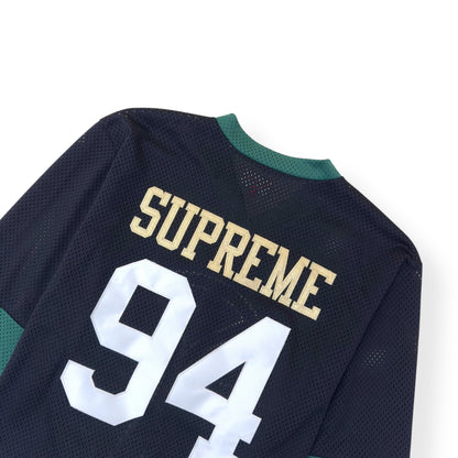 SUPREME ANKH HOCKEY LONG-SLEEVE JERSEY BLACK / GREEN XL | XL, Black
