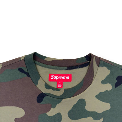SUPREME BOX LOGO T-SHIRT WOODLAND CAMO L | Large, Camo
