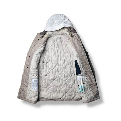 Stone Island Mil Spec Diagonal Wool Parka (L)