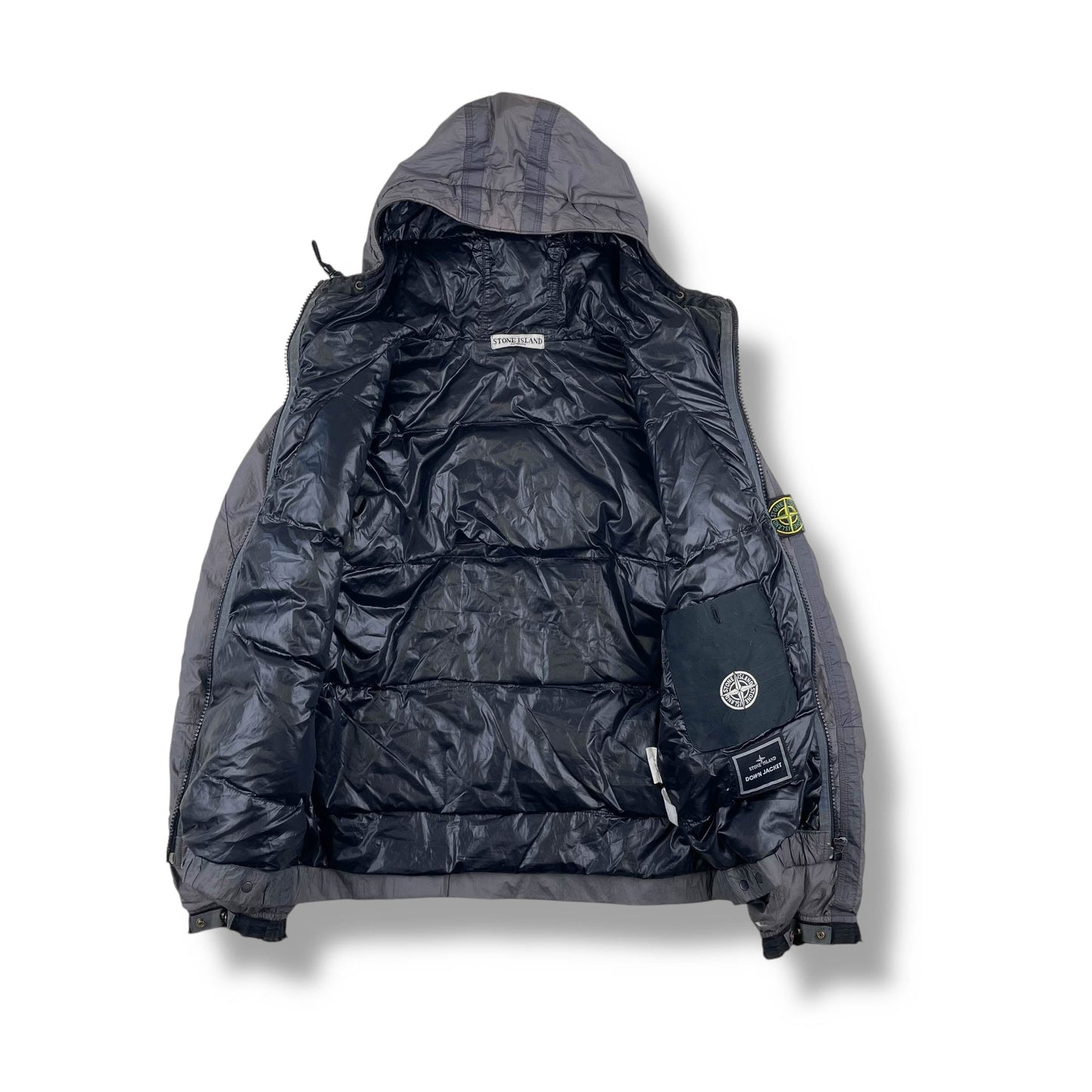 Stone Island Mesh Badge Puffer Jacket (S)