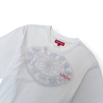 SUPREME ZODIAC S/S COTTON T-SHIRT WHITE L | Large, White
