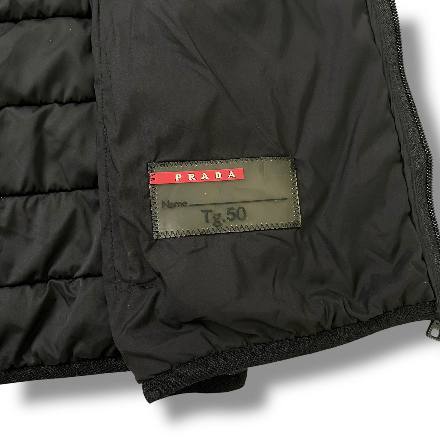 Prada Mainline Resin Coated Gilet (L)