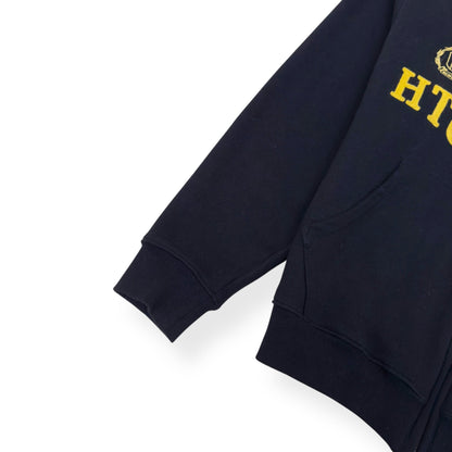 HONR THE GIFT NEIGHBOURHOOD ZIP-UP HOODIE BLACK / YELLOW L | Large, Black