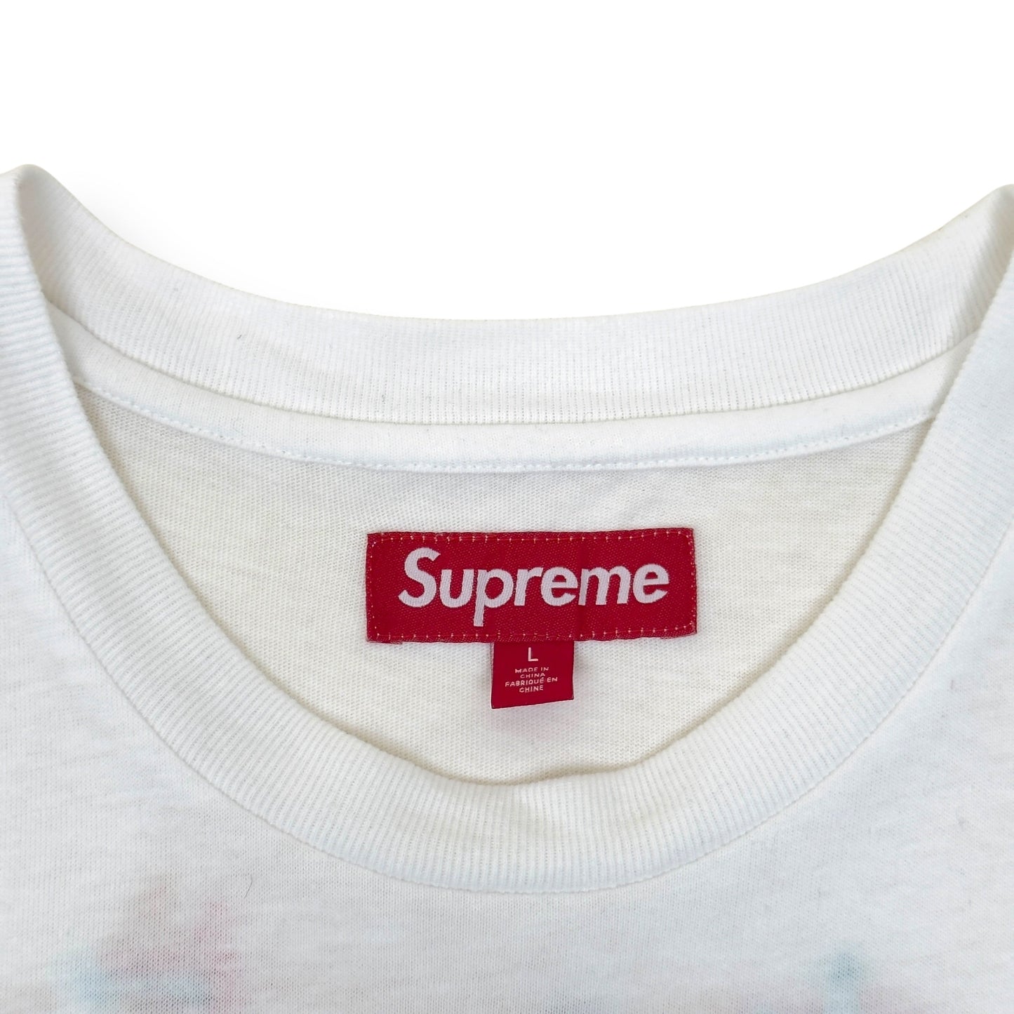 SUPREME ZODIAC S/S COTTON T-SHIRT WHITE L | Large, White
