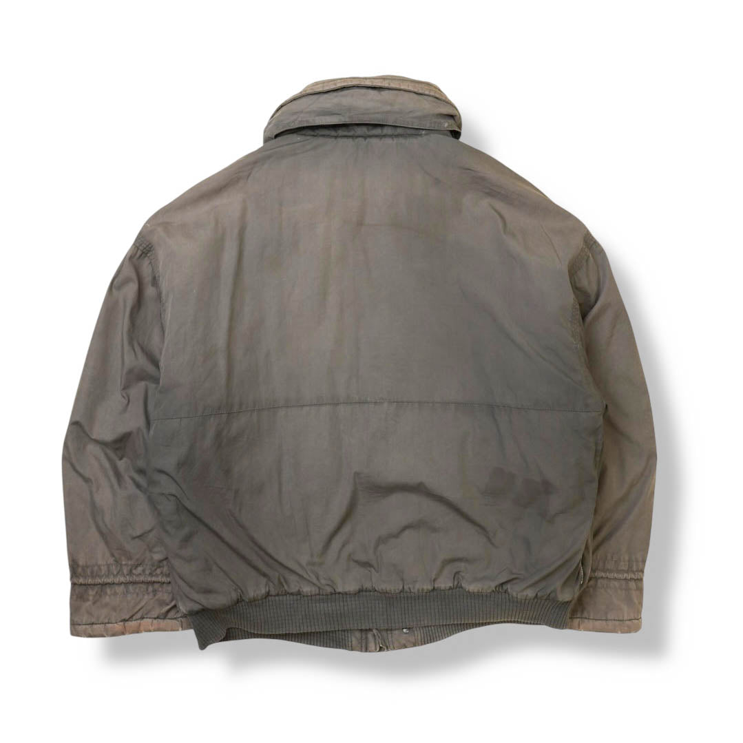 Vintage Boneville Navy Arctic Quilted Jacket (L)