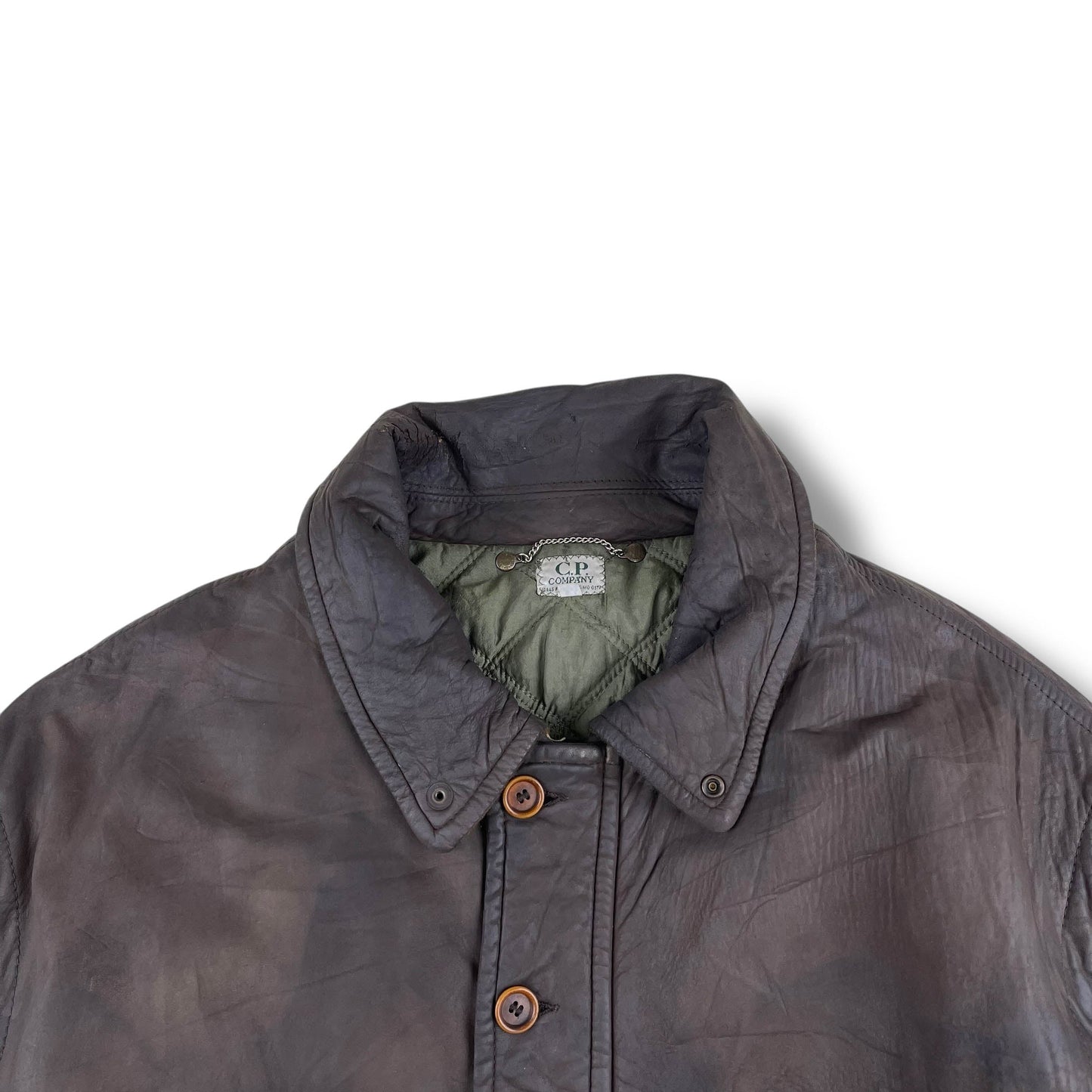 Vintage CP Company Leather Millie Miglia Jacket (XL)