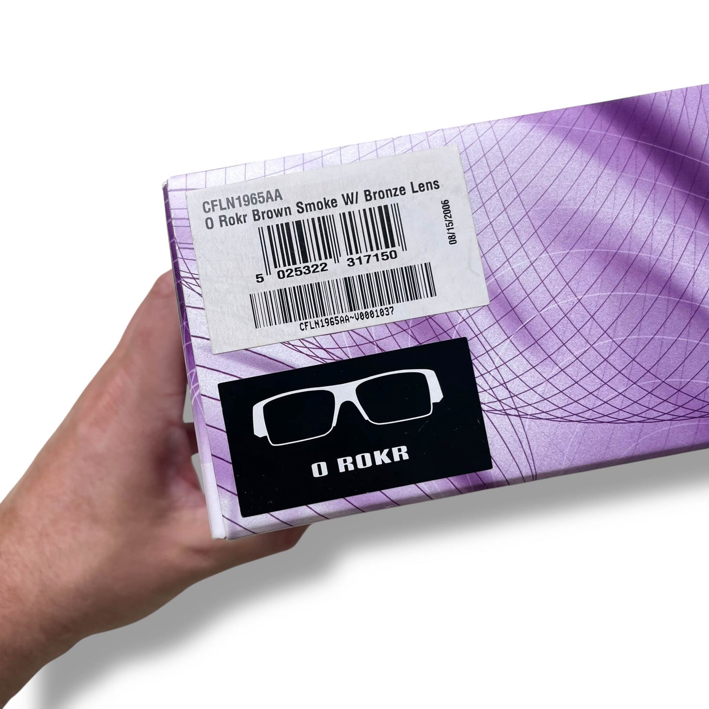 Vintage Oakley O ROKR Brown Smoke Sunglasses