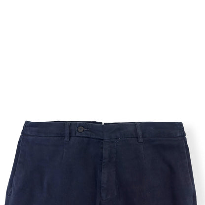 THOM SWEENEY COTTON TROUSERS BLUE 52 / L | Large, Blue