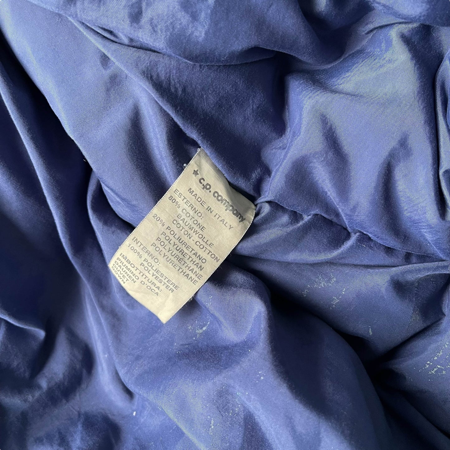 Vintage Stone Island Raso Gommato Goose Down Puffer Jacket (XL)