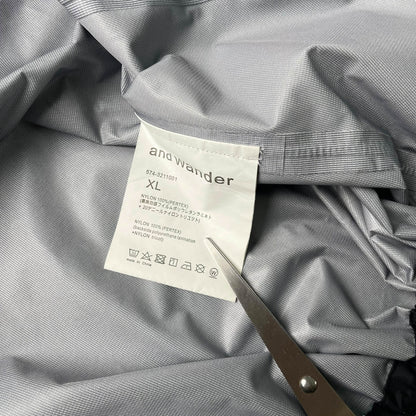 And Wander Loose Fitting Rain Jacket (XL)