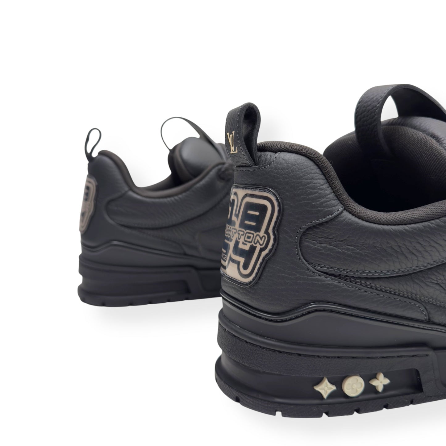 LOUIS VUITTON LV SKATE SNEAKER BLACK UK10 | UK 10, Black