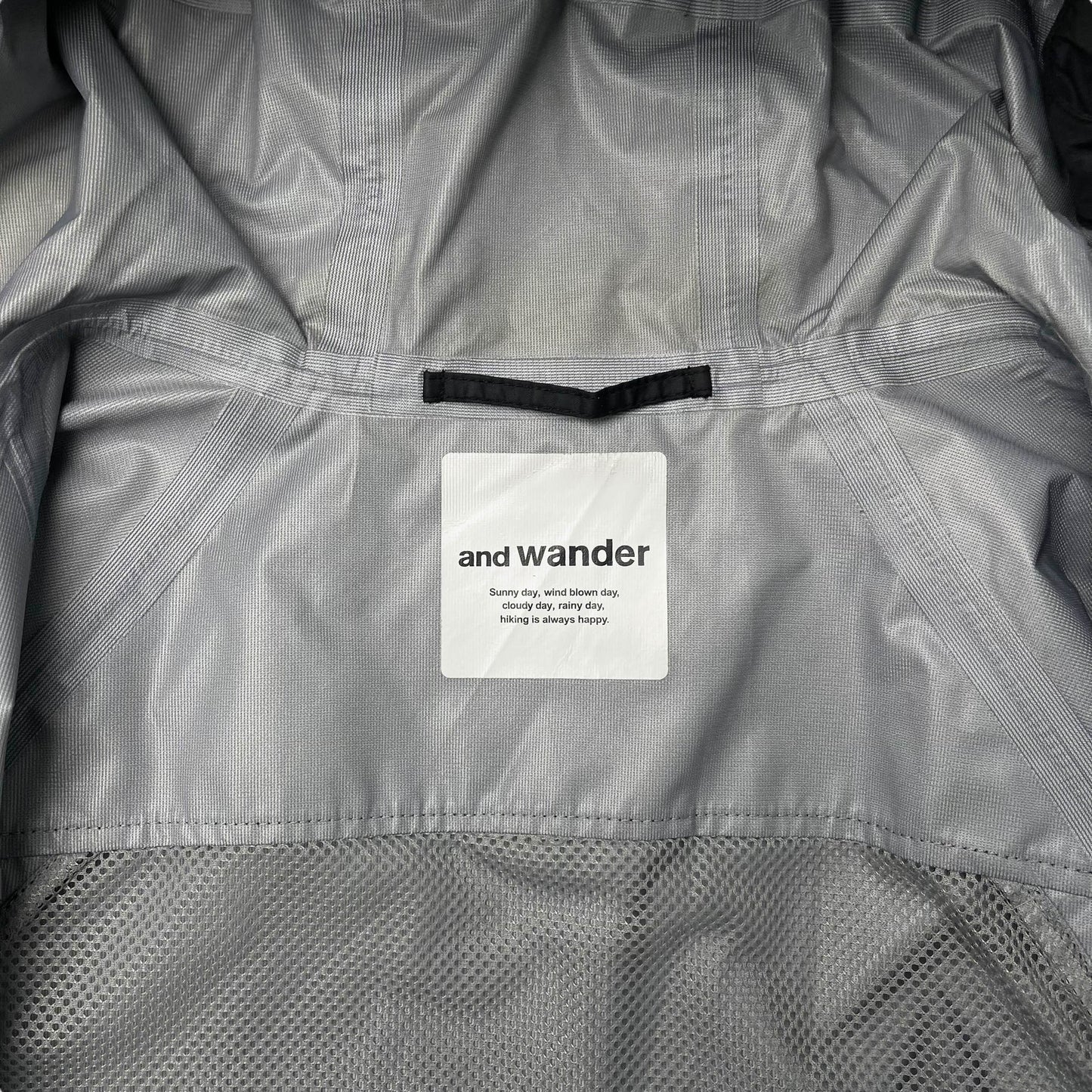 And Wander Loose Fitting Rain Jacket (XL)