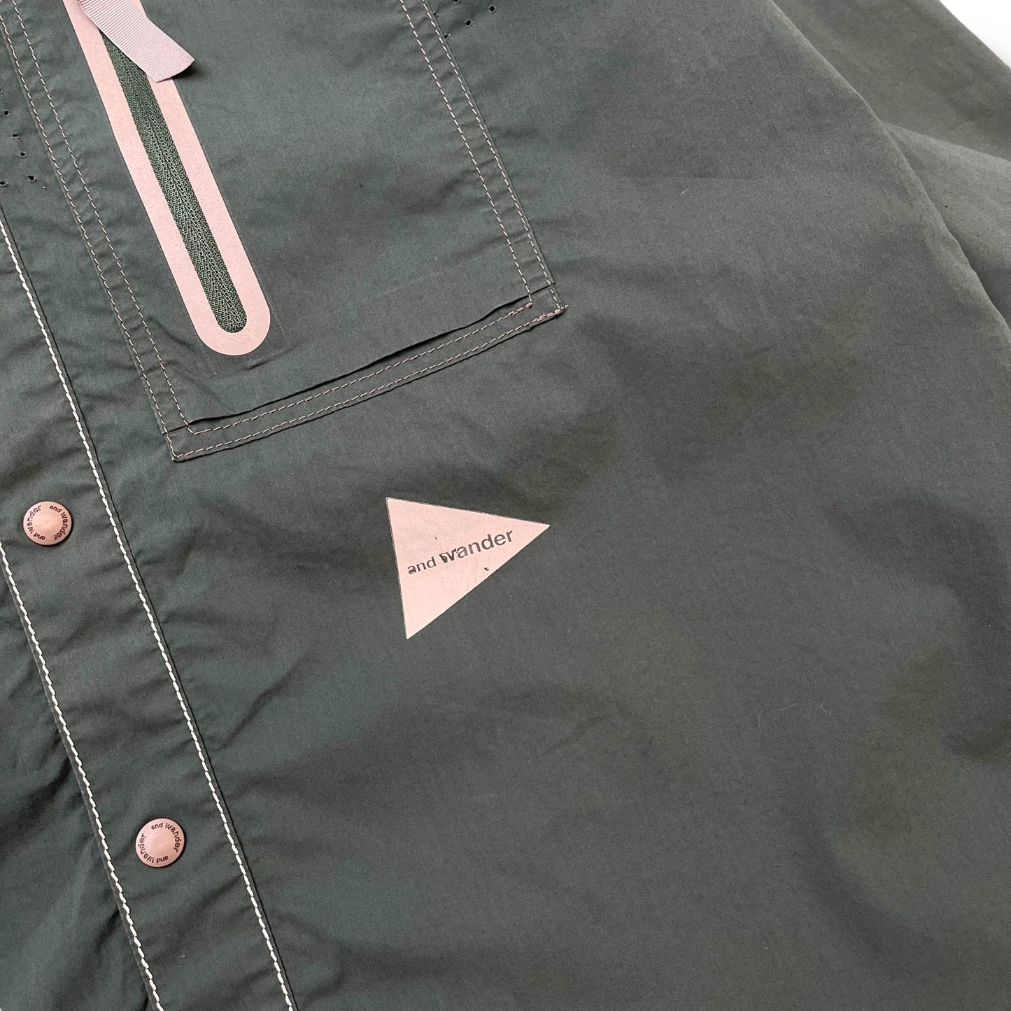 And Wander Tech Overshirt (XL)