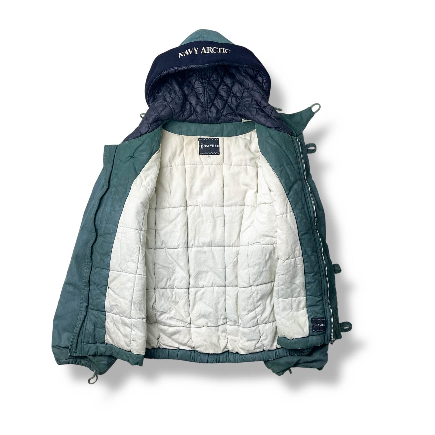 Vintage Boneville Navy Arctic Parka (L)