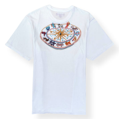 SUPREME ZODIAC S/S COTTON T-SHIRT WHITE L | Large, White