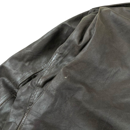 Vintage Boneville Navy Arctic Leather Jacket (L)