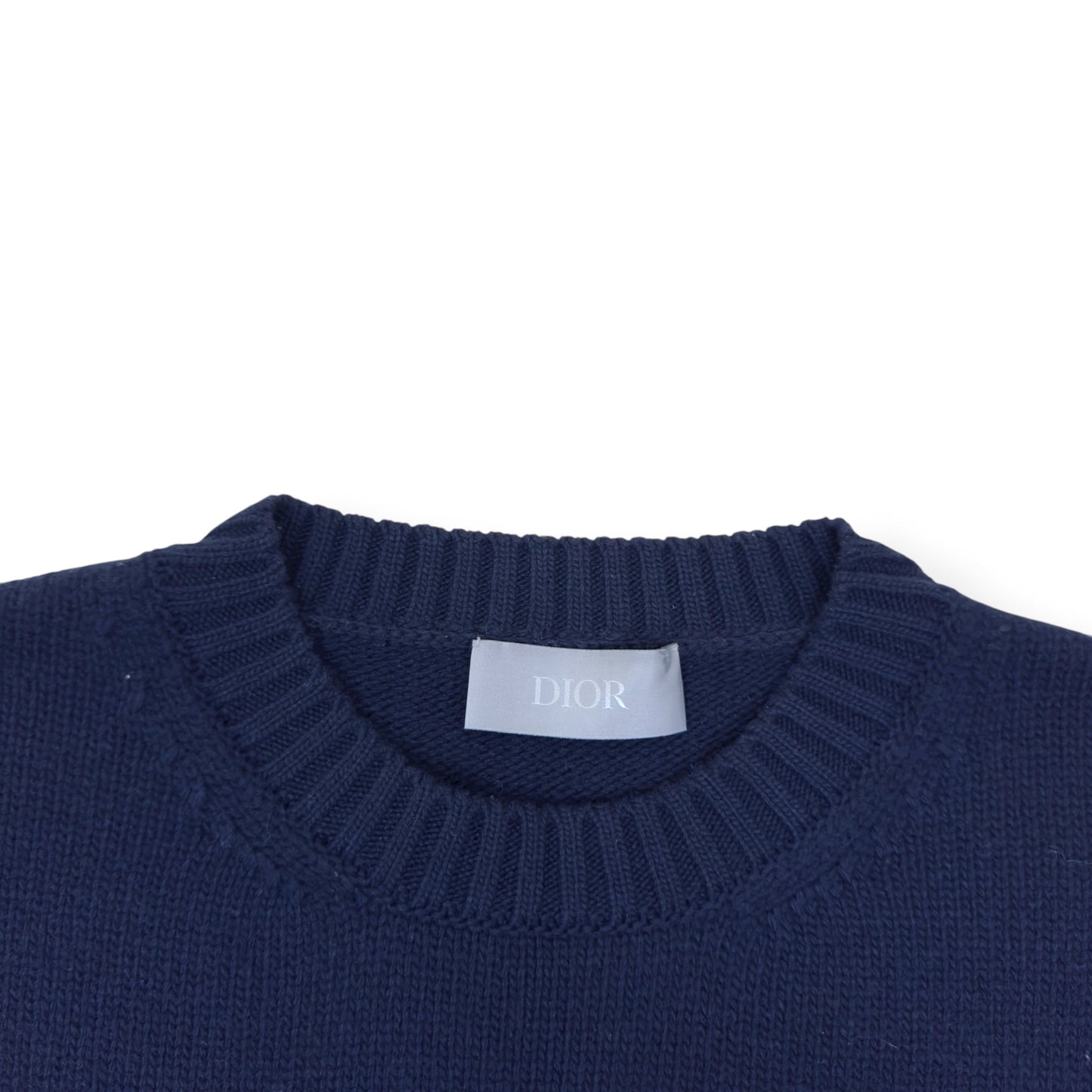 DIOR X KAWS FW24 WOOL KNIT SWEATER BLUE XXL | XXL, Blue