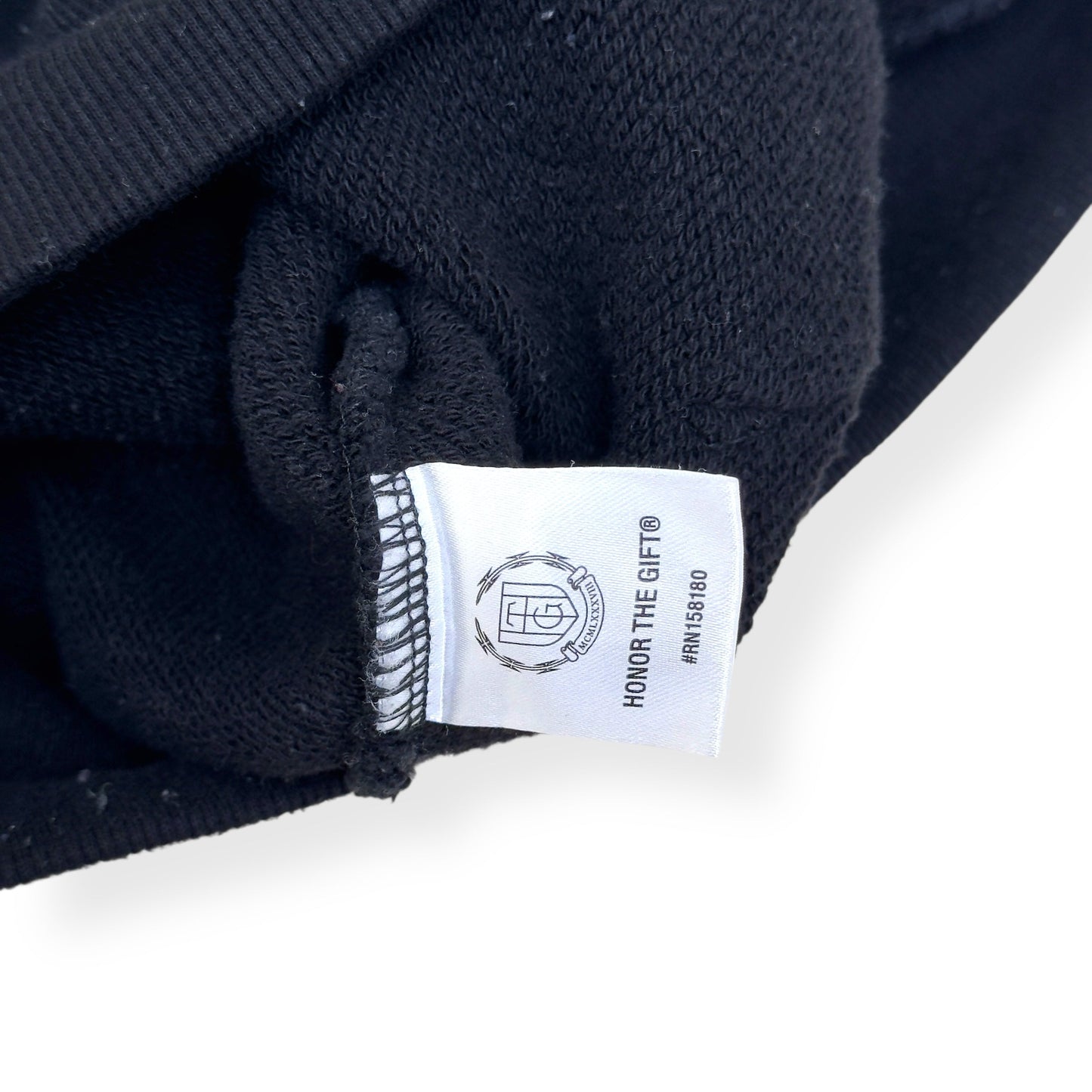 HONR THE GIFT NEIGHBOURHOOD ZIP-UP HOODIE BLACK / YELLOW L | Large, Black
