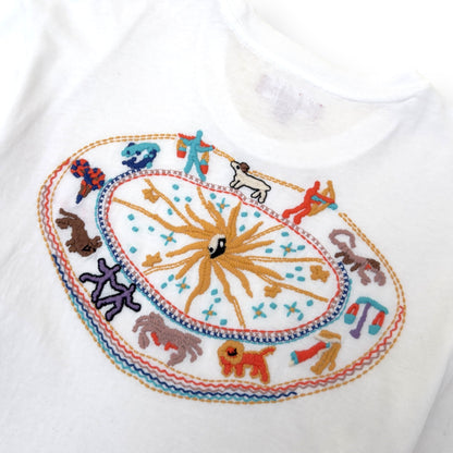 SUPREME ZODIAC S/S COTTON T-SHIRT WHITE L | Large, White